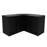 Set Mostradores Comerciales con Luz LED "THESEUS" LM60+ 2x B900 – Negro