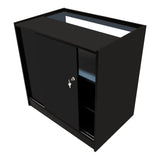 Set Mostradores Comerciales con Luz LED "HARMONIA" LM60 + B900 + C900 – Negro