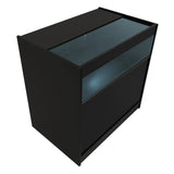 Set Mostradores Comerciales con Luz LED "GRAVITY" CM60 + B900 + C900 + TB60 – Negro