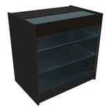 Set Mostradores Comerciales con Luz LED "POLARIS" CM60 + B900 + K900 + TB60 – Negro