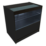 Set Mostradores Comerciales con Luz LED "VEGA" CM60 + K900 + C900 + TB60 – Negro