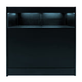 Set Mostradores Comerciales con Luz LED "SAGITTARIUS " LM60 + 2xB900 + TB60 – Negro