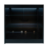 Set Mostradores Comerciales con Luz LED "ASTRO" LM60 + 2xK900 + TB60 – Negro