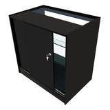 Set Mostradores Comerciales con Luz LED "THEIA" LM60 + K900 + C900 + TB60 – Negro