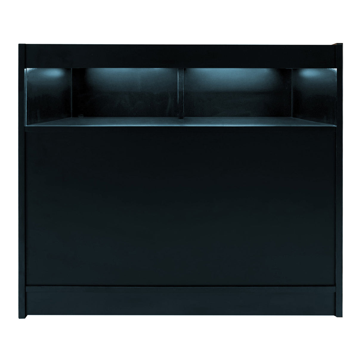 Set Mostradores Comerciales con Luz LED "IRIS"  CM60+ 2x B1200 – Negro