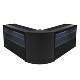 Set Mostradores Comerciales con Luz LED "SELENE"  CM60+ 2x C1500 – Negro