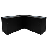 Set Mostradores Comerciales con Luz LED "SELENE"  CM60+ 2x C1500 – Negro