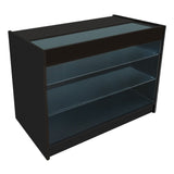 Set Mostradores Comerciales con Luz LED "TRITON" CM60 + K1200 + B1200 – Negro
