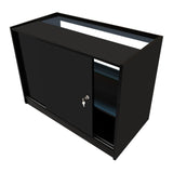 Set Mostradores Comerciales con Luz LED "ANDROMEDA" LM60+ 2x C1200 – Negro