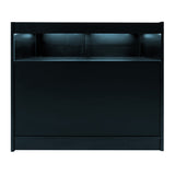 Set Mostradores Comerciales con Luz LED "SAGITTARIUS " LM60 + 2xB1200 + TB60 – Negro