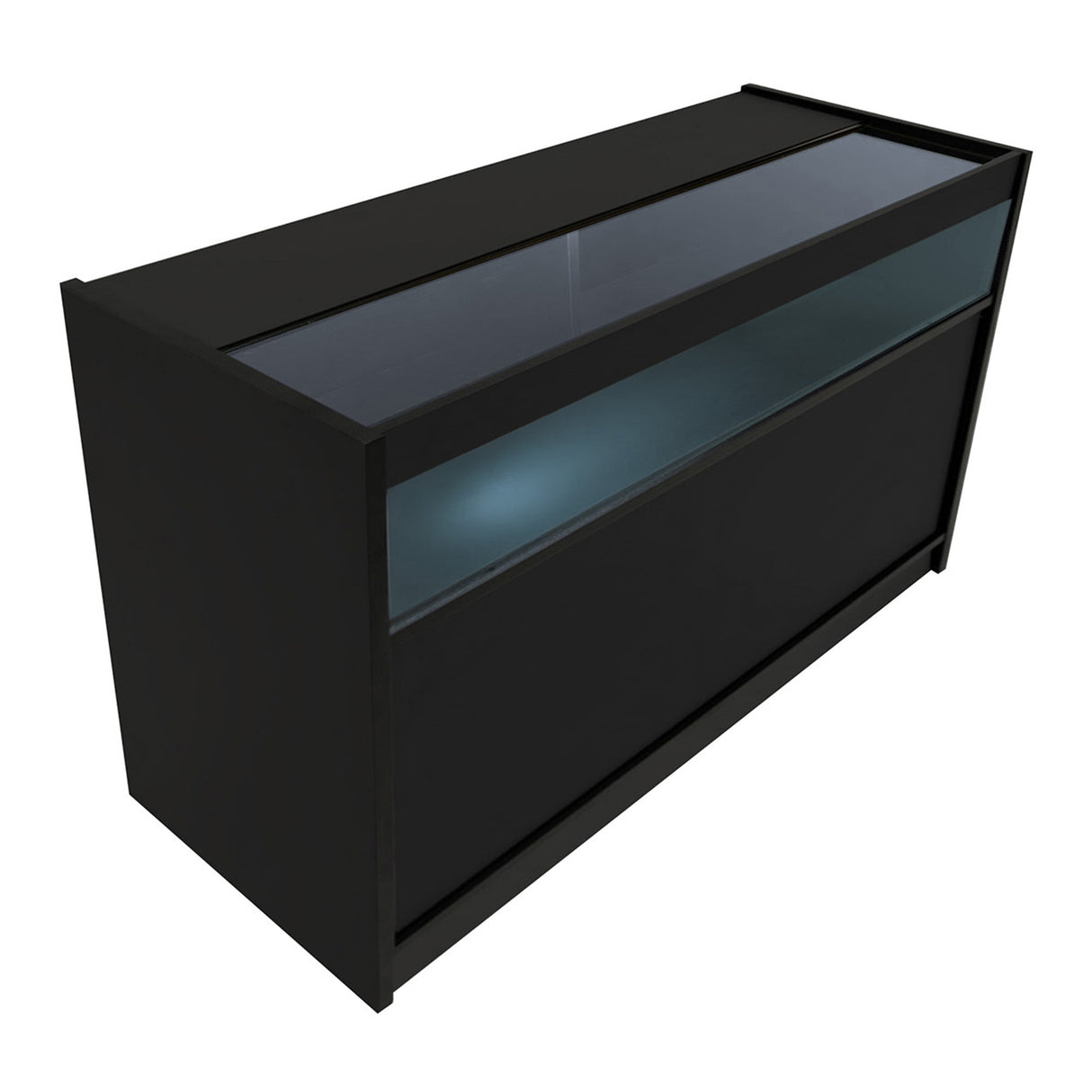 Set Mostradores Comerciales con Luz LED "IRIS"  CM60+ 2x B1500 – Negro