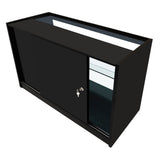 Set Mostradores Comerciales con Luz LED "HELIOS"  CM60+ 2x K1500 – Negro