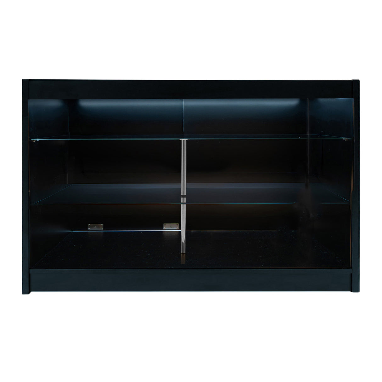 Set Mostradores Comerciales con Luz LED "HELIOS"  CM60+ 2x K1500 – Negro