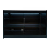 Set Mostradores Comerciales con Luz LED "HELIOS"  CM60+ 2x K1500 – Negro