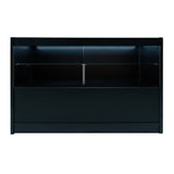 Set Mostradores Comerciales con Luz LED "ANDROMEDA" LM60+ 2x C1500  – Negro