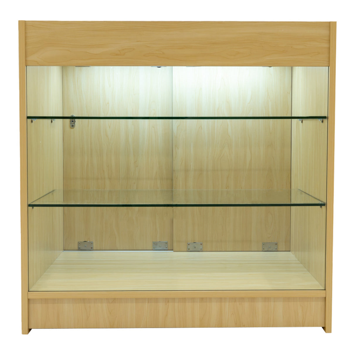 Set Mostradores Comerciales con Luz LED "HELIOS"  CM60+ 2x K900 – Arce