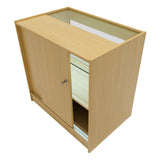 Set Mostradores Comerciales con Luz LED "PHOENIX" CM60 + 2xC900 + TB60 – Arce