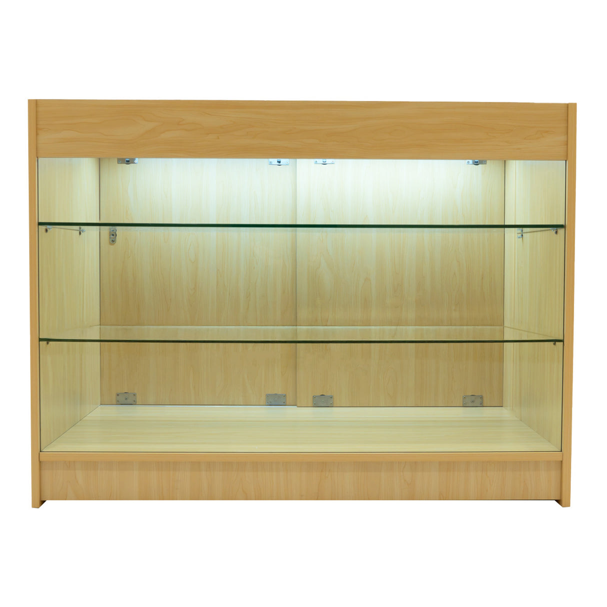 Set Mostradores Comerciales con Luz LED "HELIOS"  CM60+ 2x K1200 – Arce