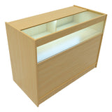 Set Mostradores Comerciales con Luz LED "DEMETER" LM60 + K1200 + B1200 – Arce