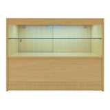 Set Mostradores Comerciales con Luz LED "PHOENIX" CM60 + 2xC1200 + TB60 – Arce