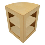 Set Mostradores Comerciales con Luz LED "PHOENIX" CM60 + 2xC1200 + TB60 – Arce