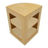 Set Mostradores Comerciales con Luz LED "VEGA" CM60 + K1200 + C1200 + TB60 – Arce