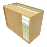 Set Mostradores Comerciales con Luz LED "THEIA" LM60 + K1200 + C1200 + TB60 – Arce