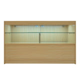 Set Mostradores Comerciales con Luz LED "SELENE"  CM60+ 2x C1500 – Arce