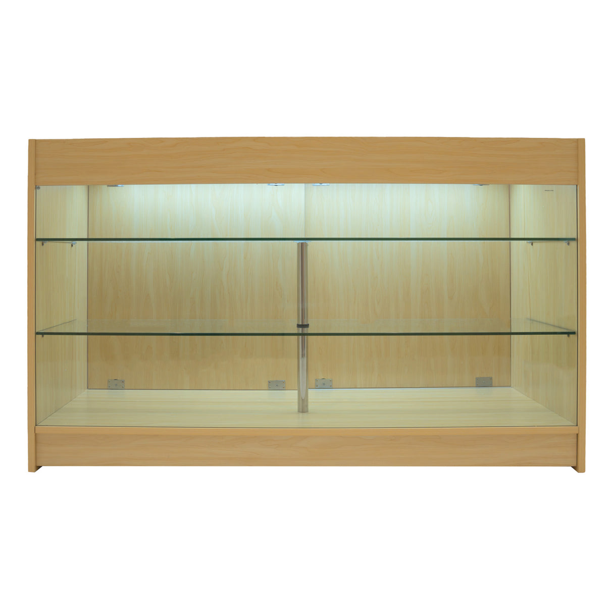 Set Mostradores Comerciales con Luz LED "HELIOS"  CM60+ 2x K1500 – Arce