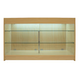 Set Mostradores Comerciales con Luz LED "HELIOS"  CM60+ 2x K1500 – Arce