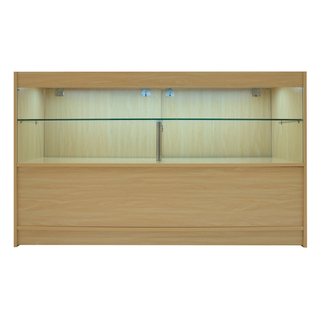 Set Mostradores Comerciales con Luz LED "ANDROMEDA" LM60+ 2x C1500  – Arce