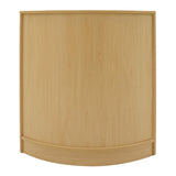 Set Mostradores Comerciales con Luz LED "LUNA" CM60 + 2xB1500 + TB60 – Arce