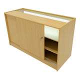 Set Mostradores Comerciales con Luz LED "GRAVITY" CM60 + B1500 + C1500 + TB60 – Arce