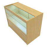 Set Mostradores Comerciales con Luz LED "VEGA" CM60 + K1500 + C1500 + TB60 – Arce