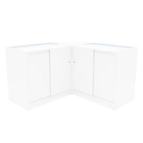 Set Mostradores Comerciales con Luz LED "SELENE"  CM60+ 2x C900 – Blanco