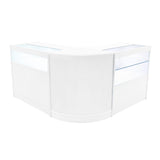 Set Mostradores Comerciales con Luz LED "ADONIS" CM60 + B900 + C900 – Blanco