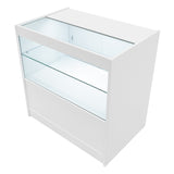 Set Mostradores Comerciales con Luz LED "HERA" CM60 + K900 + C900 – Blanco