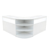 Set Mostradores Comerciales con Luz LED "THESEUS" LM60+ 2x B1200 – Blanco