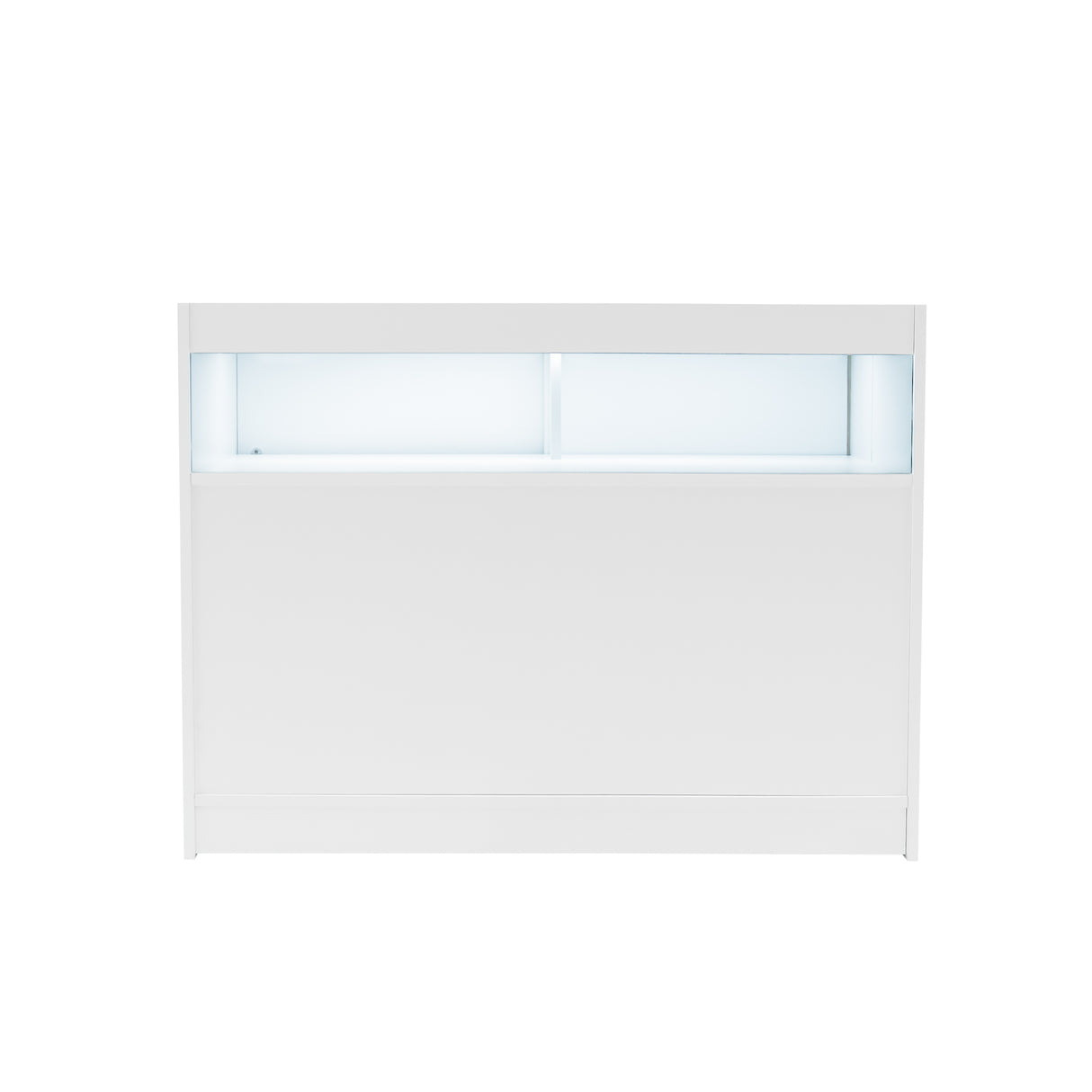 Set Mostradores Comerciales con Luz LED "THESEUS" LM60+ 2x B1200 – Blanco