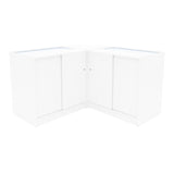 Set Mostradores Comerciales con Luz LED "ANDROMEDA" LM60+ 2x C900 – Blanco