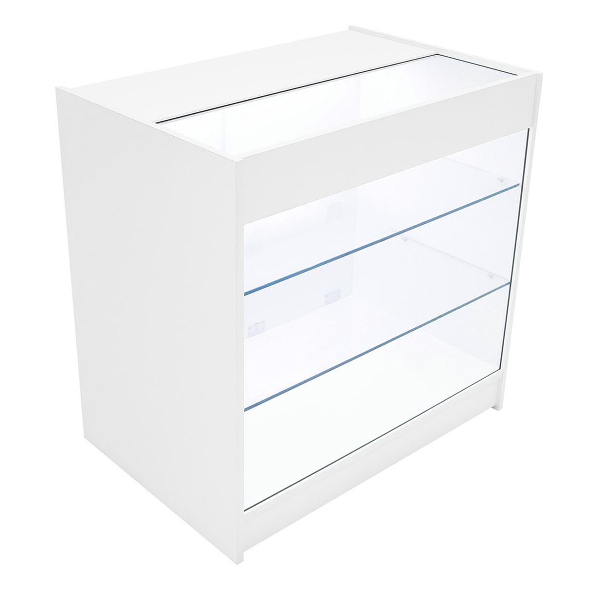 Set Mostradores Comerciales con Luz LED "APOLLO" LM60+ 2x K900 – Blanco