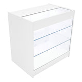 Set Mostradores Comerciales con Luz LED "APOLLO" LM60+ 2x K900 – Blanco