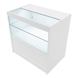 Set Mostradores Comerciales con Luz LED "HARMONIA" LM60 + B900 + C900 – Blanco