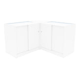 Set Mostradores Comerciales con Luz LED "DEMETER" LM60 + K900 + B900 – Blanco