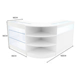 Set Mostradores Comerciales con Luz LED "DEMETER" LM60 + K900 + B900 – Blanco