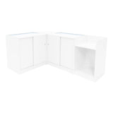 Set Mostradores Comerciales con Luz LED "SAGITTARIUS " LM60 + 2xB900 + TB60 – Blanco