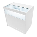 Set Mostradores Comerciales con Luz LED "SAGITTARIUS " LM60 + 2xB900 + TB60 – Blanco