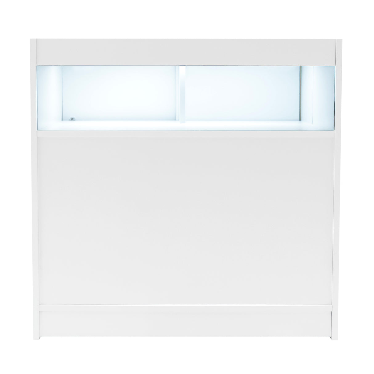 Set Mostradores Comerciales con Luz LED "SAGITTARIUS " LM60 + 2xB900 + TB60 – Blanco