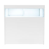 Set Mostradores Comerciales con Luz LED "SAGITTARIUS " LM60 + 2xB900 + TB60 – Blanco
