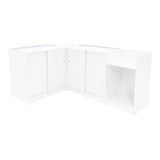 Set Mostradores Comerciales con Luz LED "EUROPA" LM60 + B900 + C900 + TB60 – Blanco